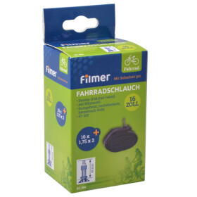 Fahrradschlauch 16" Schlauch Dunlop Ventil 40mm...
