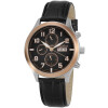 Engelhardt Automatik Herrenuhr Lederarmband schwarz 5 ATM Glasboden
