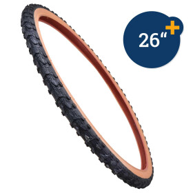 Fahrraddecke Premium 26x1,75 Retro Fahrrad Reifen...