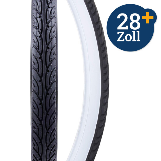 Retro Fahrrad Reifen Fahrraddecke 28x1,75 - Fahrrad Reifen / Mantel für 28" Rad Fahrradzubehör Filmer 45315