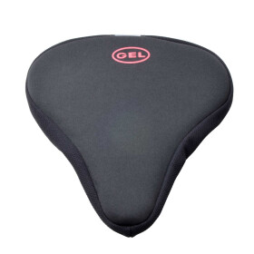 Satteldecke Gel Tour Reflexstreifen breiter Fahrradsattel schwarz Fahrradzubehör Sattel Filmer 47008