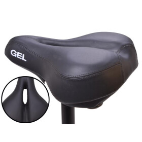 Filmer 47.046 Fahrradsattel Touren mit Geleinlage inkl. Sattelkloben