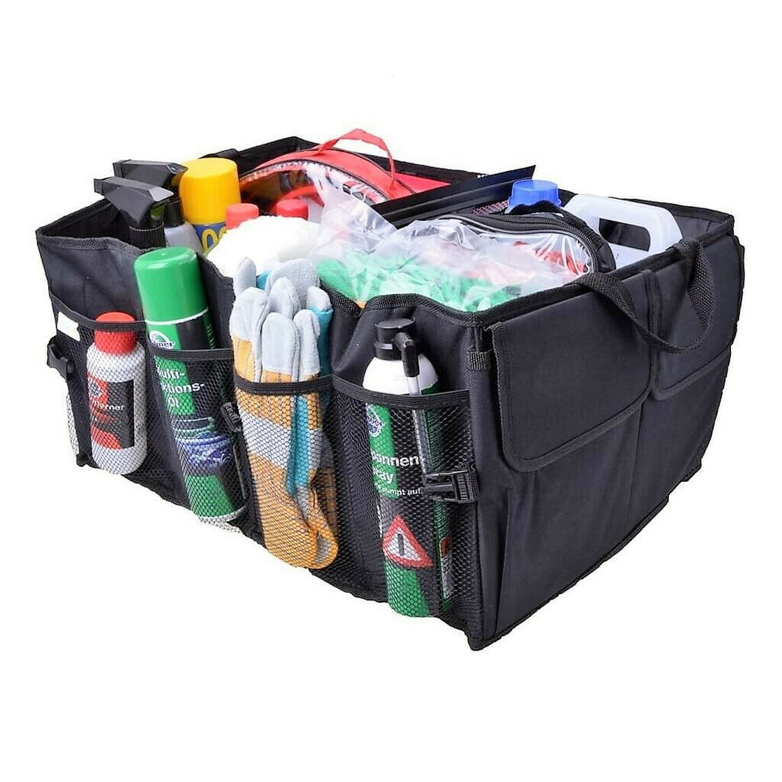 APS X-ORG Filz-Kofferraumtasche Aufbewahrungsfach mit Klettbefestigung  versch. Farben 