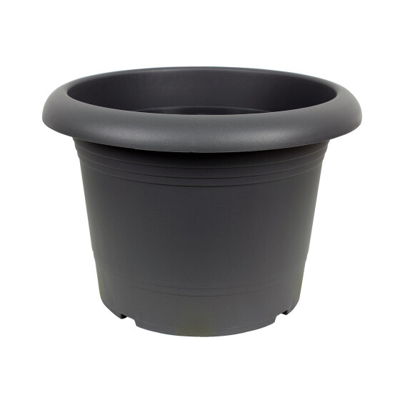 Livinja Pflanzkübel Zylinder anthrazit d= 20 cm Außenmaß H= 14 cm
