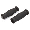 Fahrrad Soft Lenkergriffe mit Stopfen schwarz Fahrradzubehör Griffe Prophete 5560