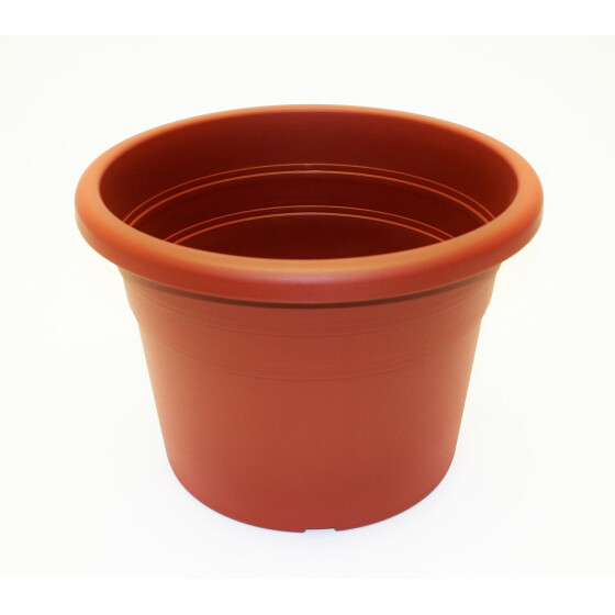 Pflanztopf Cilindro 40cm Blumentopf Farbe terra PP Kunststoff Gartenbedarf Pflanzgefäße Schulz 816500