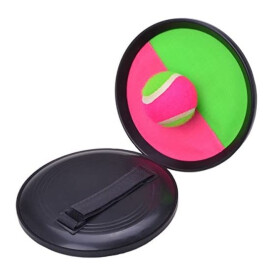 Klettballspiel 2 Kletthandteller 1 Ball - PE/Nylon...