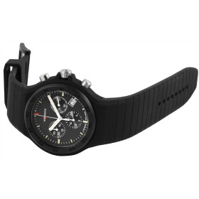 Silikon Unisexuhr Chronograph + Datumsanzeige -...