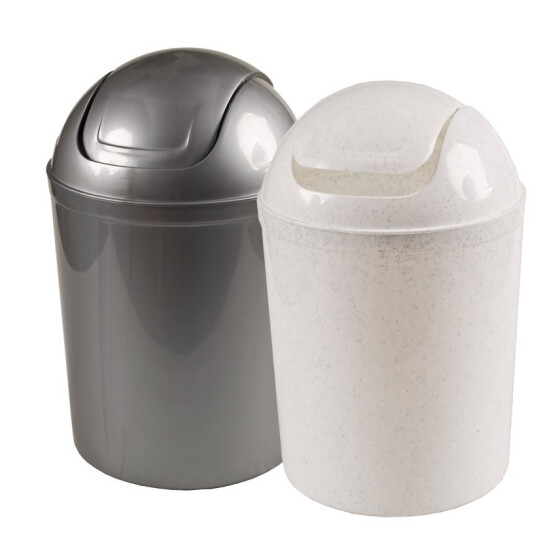 Centi Schwingdeckeleimer Kunststoff 5 Liter farbig 19 x 30 cm