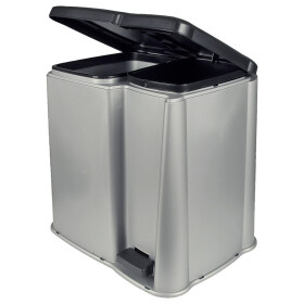 Centi Treteimer DUO 1 x 14 L und 1 x 6 L, 40 x 40 x 31 cm...