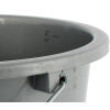 Centi Haushaltseimer Metallbügel ca. 5 Liter farbig 23 x 17 cm Kunststoff
