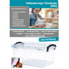 Box SOFIA 5 Liter 31x20x13,5cm Transparent mit schwarzen Griffen Polypropylen Haushalt-/ Gastrobedarf