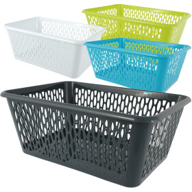 Kunststoff Utensilienkorb 15 x 37 x 26 cm farbig sortiert...