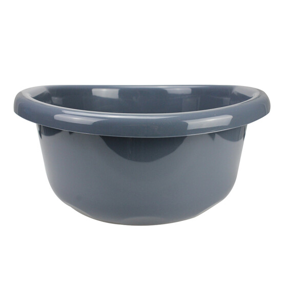 Centi Kunststoff Schüssel LUZERN rund - 8 Liter - dunkelgrau - 33 x 16 cm