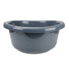 Centi Kunststoff Schüssel LUZERN rund - 8 Liter - dunkelgrau - 33 x 16 cm