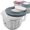 Messbecher Mixbecher 3-in-1 ca. 2 Liter 18x14cm Polypropylen Livinja Haushalt-/ Gastrobedarf