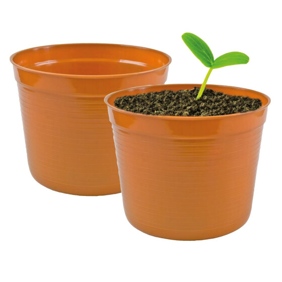 Pflanz-/ Anzuchttopf Arnika d=19cm, H15cm, terra