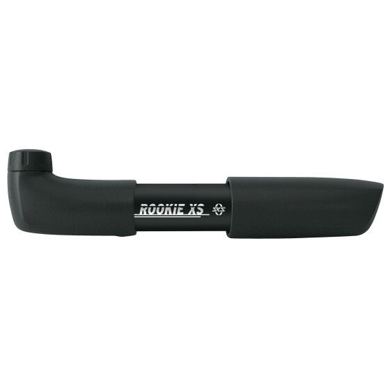 SKS ROOKIE XS, schwarz Luftpumpe (reversibel) mit Halterung