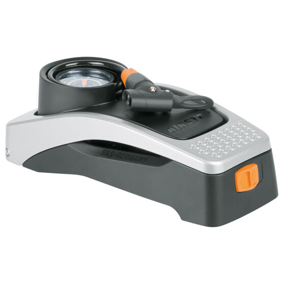 SKS AIRSTEP - Fußpumpe mit Manometer und Doppelkopf