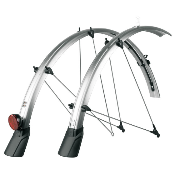 SKS BLUEMELS CABEL TUNNEL 28" 45 SILVER Schutzblech Set