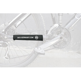 Fahrrad Kettenstrebenschutz Neopren 21x11cm schwarz Aufdruck weiß SKS Fahrradzubehör Schutz 10994