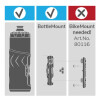MonkeyBottle Small 400ml ohne Rahmenhalter (Zweitflasche)