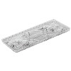 Schulz 110080 Stollentablett mit Dekor 34,5  x 15,5 cm glasklar