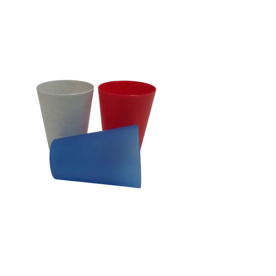 Kunststoff Trinkbecher 0,4 ltr. diverse Farben