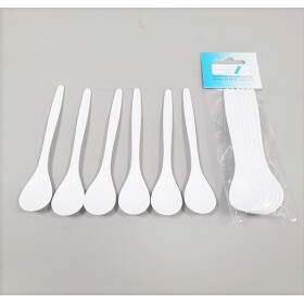 Mehrweg Eierlöffel Kunststoff 6 er-Set, 13,5cm...