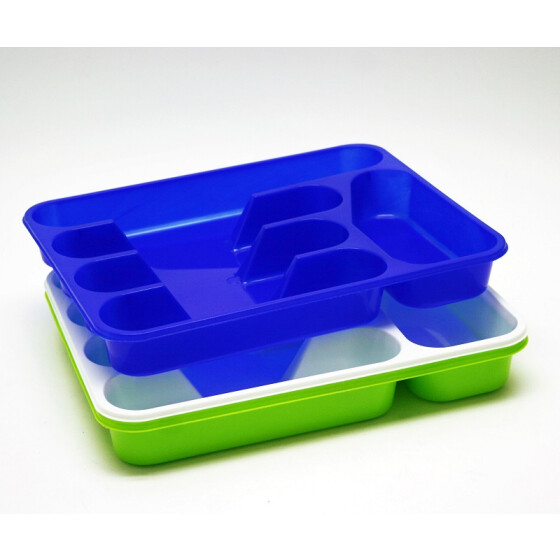 Schulz 140060 Besteckkasten ca. 34 x 26,5 x 4,5 cm - farbig