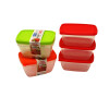 Gefrierdosen 3er Set 0,7 Liter - diverse Farben