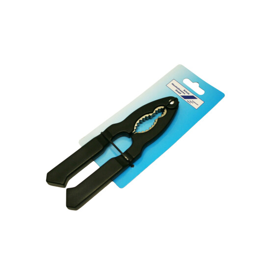 Nussknacker Plastik / Metall schwarz
