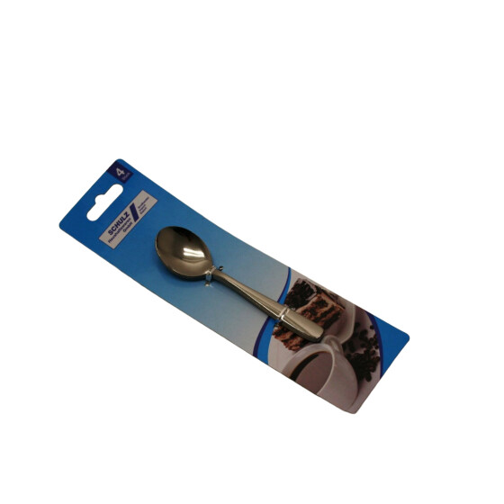 Edelstahl Kaffeelöffel 4er Set für Kaffee Tee Desserts Eis