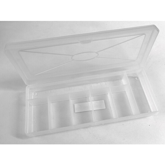 Sortimentskasten 25 x 10 x 3,5 cm Kid Box klein transparent
