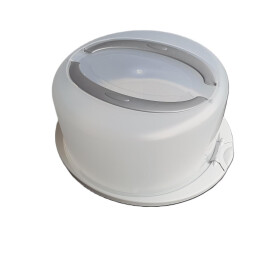 Schulz 440940 Tortenhaube Tortenplatte blau oder hellgrau...