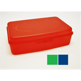 Snack Box groß ca.31x21x8,5cm verschiedene Farben...