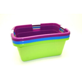 Schulz Wäschewanne Ergonomic drei Griffen farbig 1...