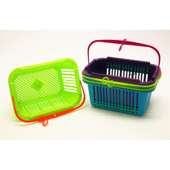 Wäscheklammernkorb 12 x 25 x 18,5 cm 1 Stück diverse Farben Haushaltsbedarf Schulz 470110
