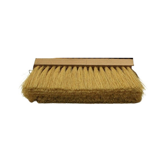 Teerschrubber Fibre 23cm Holz hell Haushalt Gastrobedarf Schulz 901536
