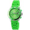 Madison U4399 New-York "Candy Time" Armbanduhr - Silikonband in grün