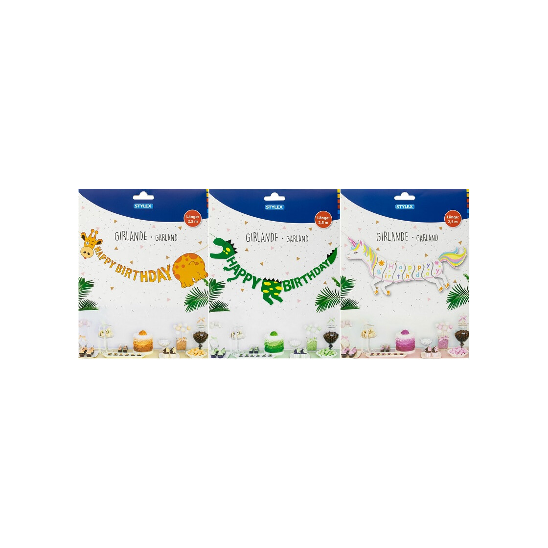 Stylex Buchstabenkette Happy Birthday – 1,5 M – Bunte Partydeko Für Geburtstage Stylex Buchstabenkette Happy Birthday – 1,5 M – Bunte Partydeko Für Geburtstage