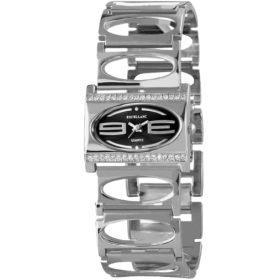 Damenuhr Armbanduhr Edelstahllband silberfarben ovales...