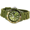 Madison U4167-18-4 New York Candy Time Armbanduhr mit Silikonband in grün
