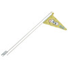 Prophete 6074 Fahrrad Sicherheitswimpel mit teilbarem Fiberglasstab - Motive