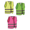Prophete 0662 Reflektionsweste für Erwachsene - neonfarben gelb, grün oder pink - reflektierend