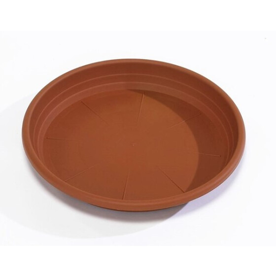 alpfa 841143 Pflanztopf Untersetzer Cilindro für 20 cm Topf - terra