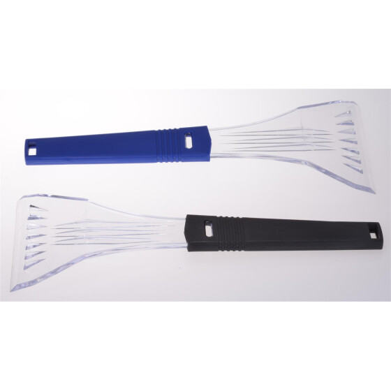 Eiskratzer 12cm Breite 31cm Länge blauer ode schwarzer Griff Autozubehör Winterausstattung Filmer 18820