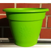 Blumenkübel Blumentopf Sydney Dekor 32x25cm limette Haushalt Gartenbedarf Töpfe alpfa 842180
