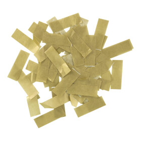 Goldflitter Konfetti Kanone 30cm Länge goldfarbene...