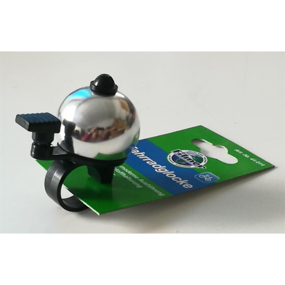 Filmer 41014 MTB Kugel Fahrradglocke Mini Klingel Chromoptik / silber